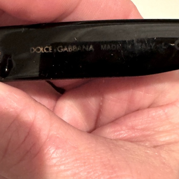 Authentic Dolce&Gabbana Black cat eye frame grey lense
DG4348 - Picture 9 of 11